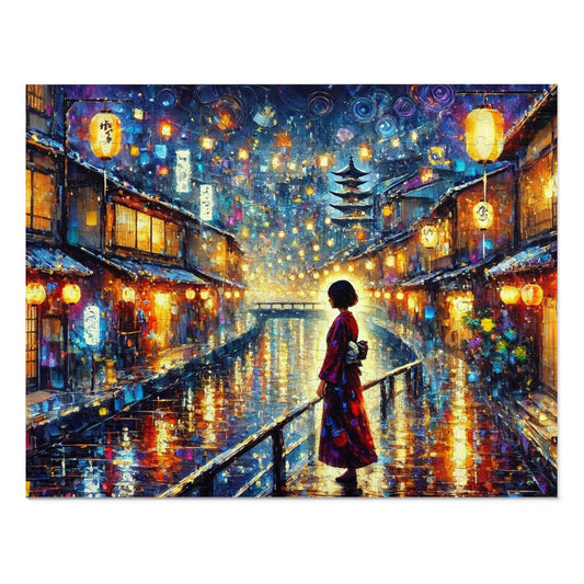 Kyoto Nights Under the Lantern Glow