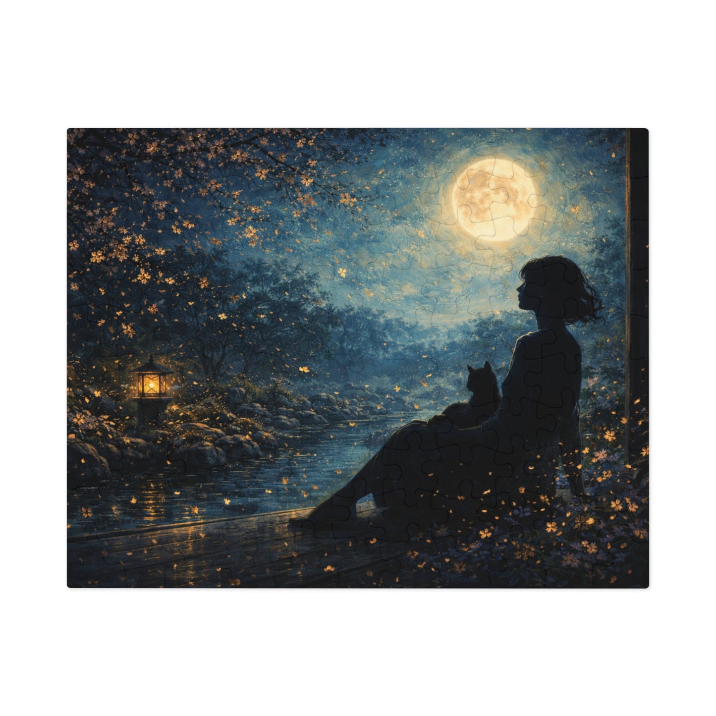 Moonlit Gekkou Kinsai-ga: Quiet Engawa