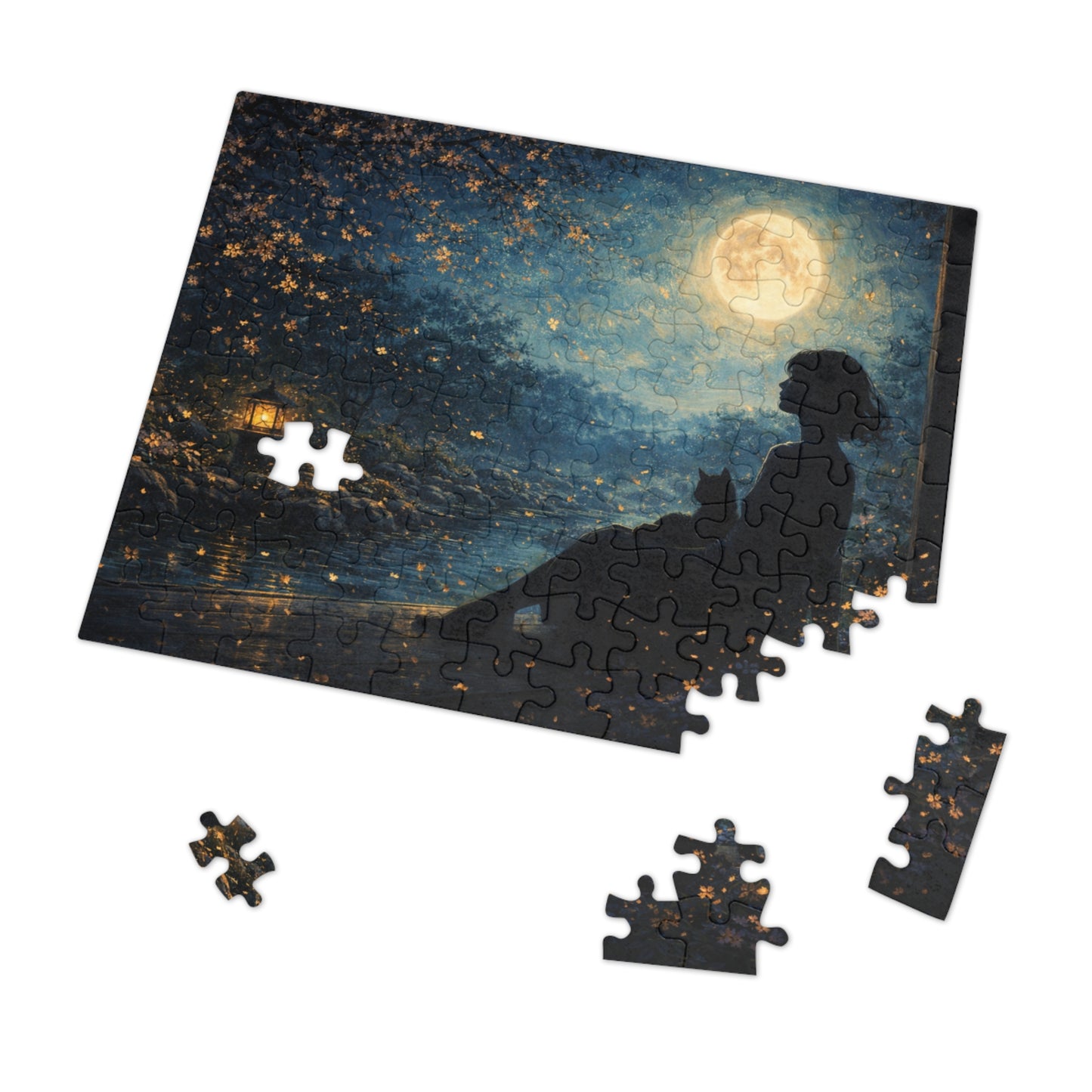 Moonlit Gekkou Kinsai-ga: Quiet Engawa