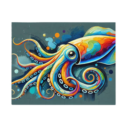 Dancing Squid: A Prismatic Ballet