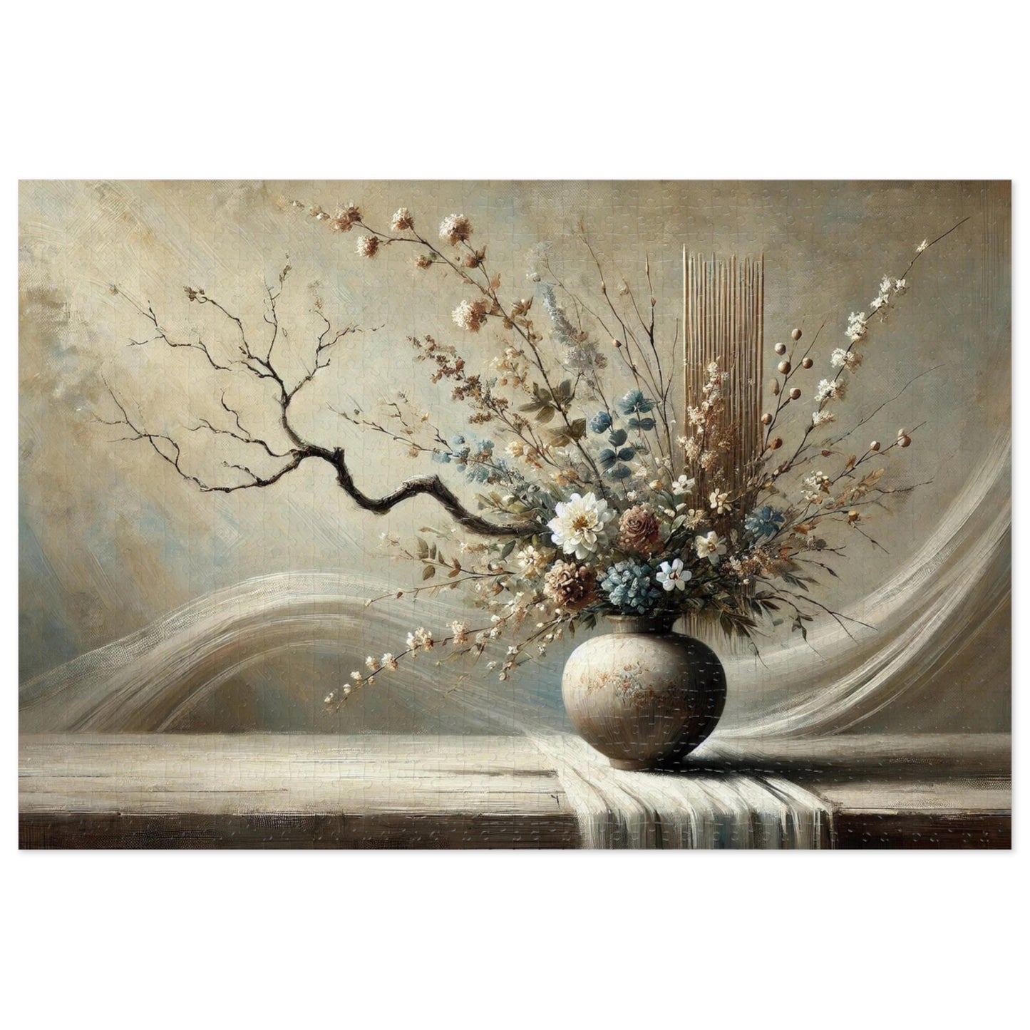 Serenity in Bloom: The Beauty of Japanese Ikebana - Nageire