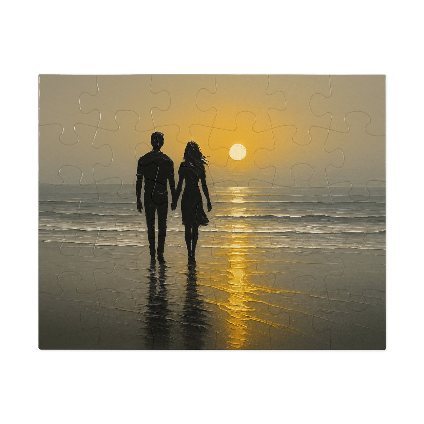 Sunset Walkers — Golden Path at Dusk