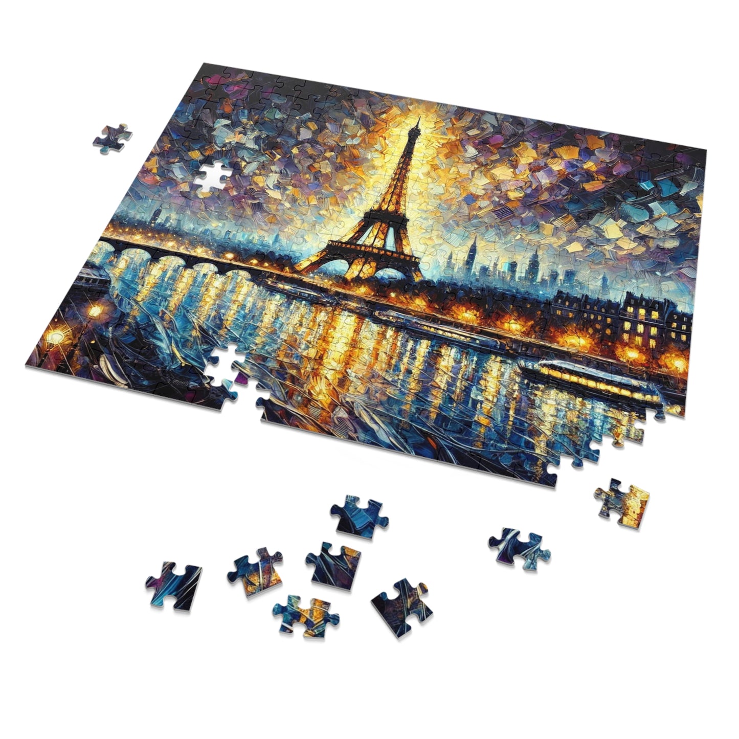 Paris Nocturne: A Symphony of Light and Steel